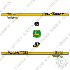 Fits John Deere Gator TS 4x2 Decal Kit Utility Vehicle