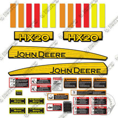 Fits John Deere HX20 Decal Kit Rotary Cutter