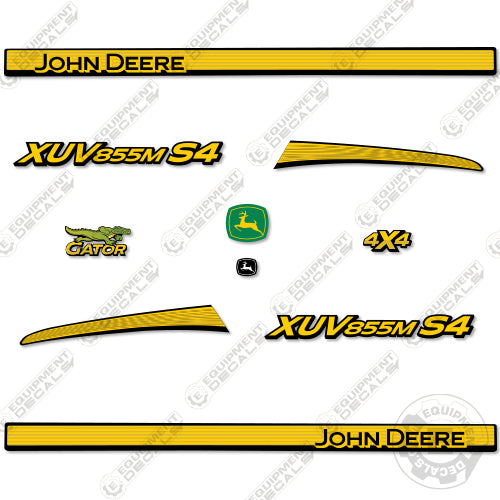 Fits John Deere Gator XUV 855M S4 Decal Kit Utility Vehicle