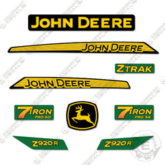 Fits John Deere Z920R Decal Kit Riding Mower