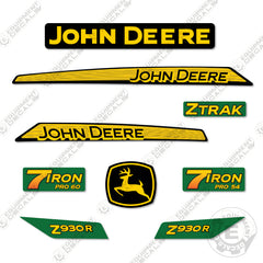 Fits John Deere Z930R Decal Kit Riding Mower