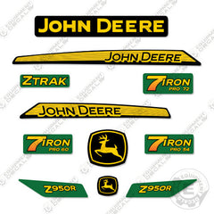 Fits John Deere Z950R Decal Kit Riding Mower