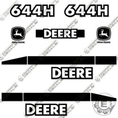 Fits John Deere 644H Wheel Loader Decal Kit