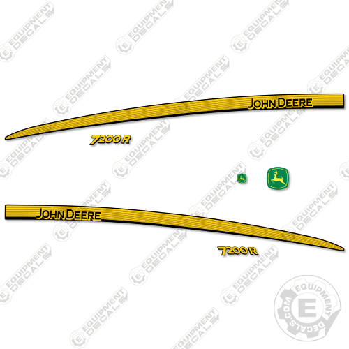Fits John Deere 7200r Decal Kit Tractor