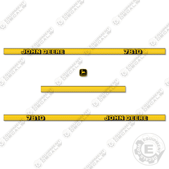 Fits John Deere 7810 Decal Kit Tractor