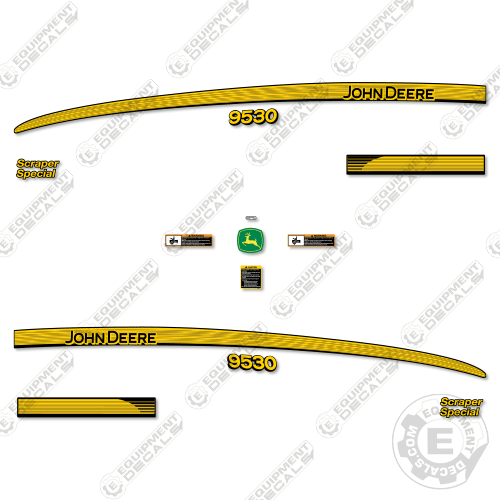 Fits John Deere 9530 Decal Kit Tractor