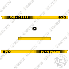 Fits John Deere 970 Decal Kit Tractor