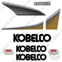 Fits Kobelco SK35SR-6E Decal Kit Excavator