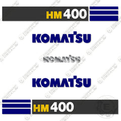 Fits Komatsu HM400-2 Decal Kit Articulated Dump Truck