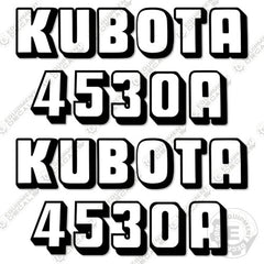 Fits Kubota 4530A Decal Kit Tractor