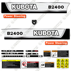 Fits Kubota B2400 Decal Kit Tractor