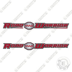 Fits Mac Road Warrior Decal Kit Flatbed Trailer Replacement Stickers 47.5"