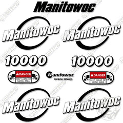 Fits Manitowoc 10000 Decal Kit Crane