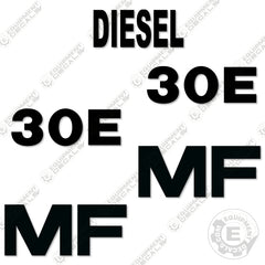 Fits Massey Ferguson 30E Decal Kit Tractor