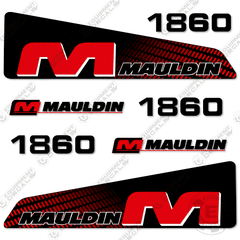 Fits Mauldin 1860 Decal Kit Asphalt Paver