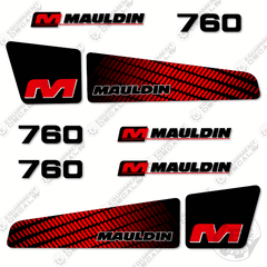 Fits Mauldin 760 Decal Kit Asphalt Paver