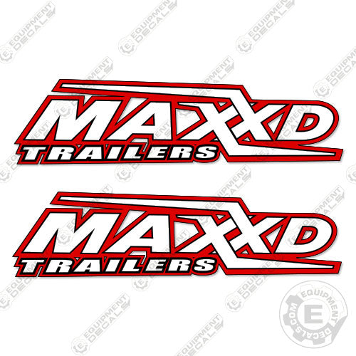 Fits Maxxd Decal Kit (Set of 2) Trailer 27"