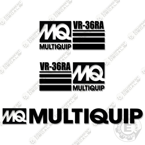 Fits Multiquip VR-36RA Decal Kit Roller