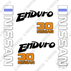 Fits Nissan 30 Enduro Decal Kit Forklift