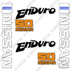 Fits Nissan 50 Enduro Decal kit Forklift