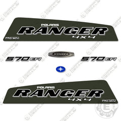 Fits Polaris Ranger 570 EFI Decal Kit Utility Vehicle