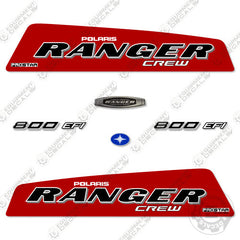 Fits Polaris Ranger 800 EFI Crew Decal Kit Utility Vehicle