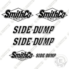 Fits Smith Co. Side Dump Decal Kit Trailer