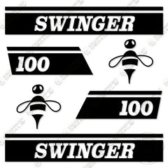 Fits Swinger 100 Decal Kit Wheel Loader