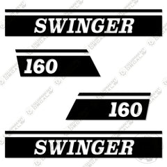 Fits Swinger 160 Decal Kit Wheel Loader