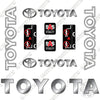 Image of Fits Toyota 7FGAU50 Decal Kit Forklift