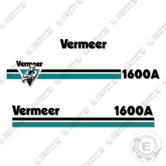 Fits Vermeer 1600 Decal Kit Chipper