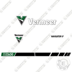 Fits Vermeer D 23 X 30 Navigator Decal Kit Directional Drill