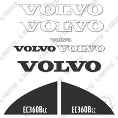 Fits Volvo EC360B LC Decal Kit Excavator