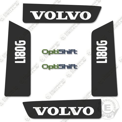 Fits Volvo L180G Decal Kit Wheel Loader