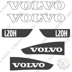 Fits Volvo L20H Decal Kit Wheel Loader