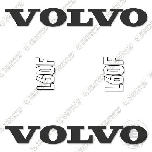 Fits Volvo L60F Decal Kit Wheel Loader