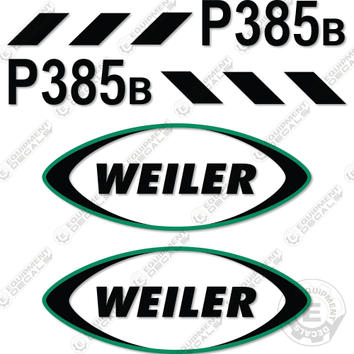 Fits Weiler P385B Decal Kit Paver